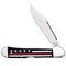 Case Cutlery Case Stripes Of Service Smooth Black Bone W/Color Inlays Red Line Mini Copperlock 61749L Ss CAS-07312 - alternate 1
